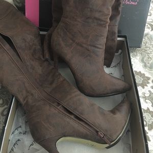 Michael Antonio thigh high boots